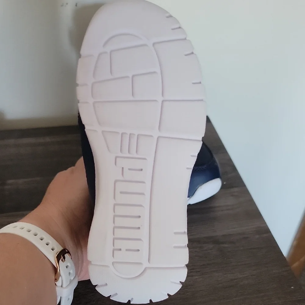 Puma Kids Navy Winter Boots
